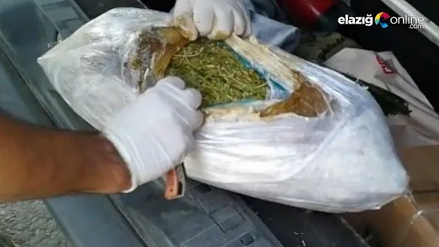 2 kilo 250 gram esrarla yakalanan şüpheli tutuklandı