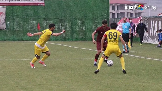 Elazığspor, sahasında Tarsus İdman Yurdu ile 2-2 berabere kaldı