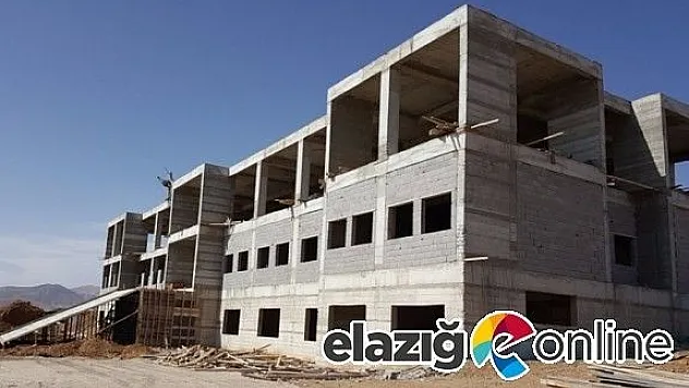 Baskil MYO inşaatı hızla devam ediyor