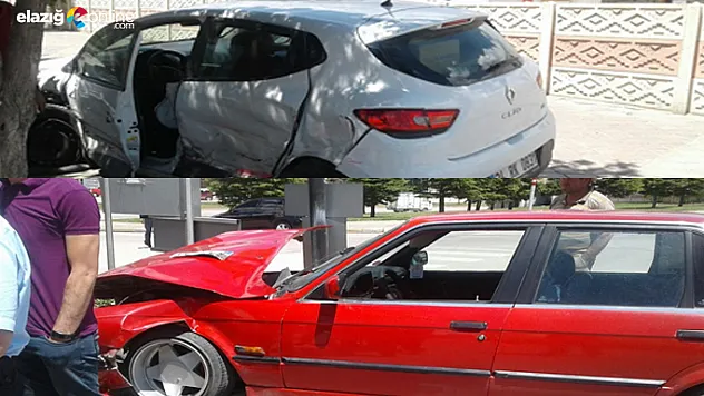 Elazığ'da iki ayrı kaza!