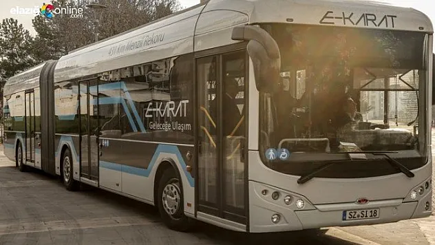 Elazığ'ın Elektrikli Otobüsleri Bozankaya'dan