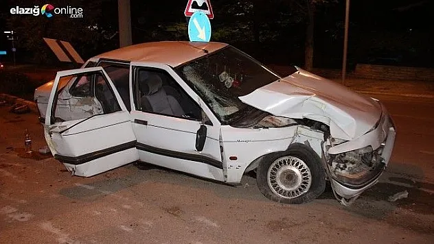 Elazığ'da trafik kazası: 4 yaralı