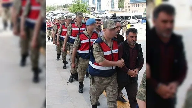 Elazığ'da operasyon: 17 şüpheli adliyeye sevk edildi