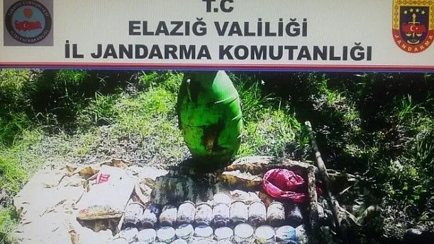 Karakoçan'da PKK'ya ait depo ele geçirildi
