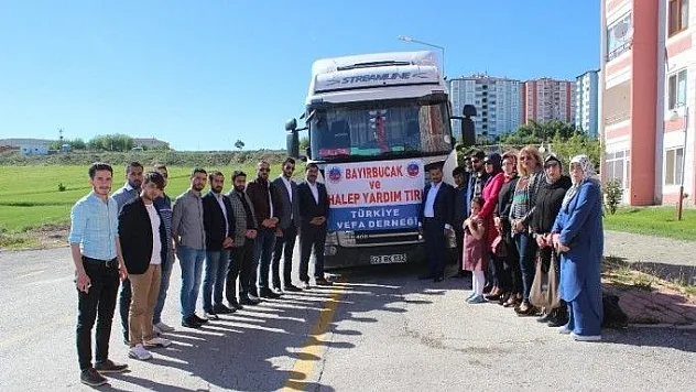 Elazığ'dan Bayırbucak'a 1 Tır Yardım!