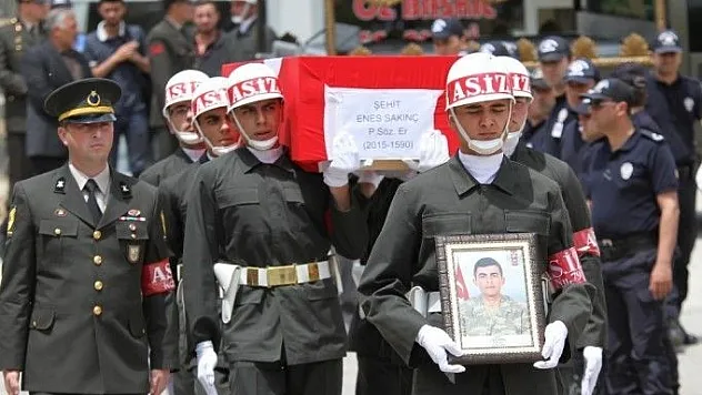 Şehidimiz Baskil'de ebediyete uğurlandı