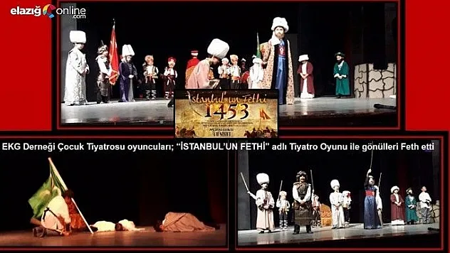 Fetih ruhu minik bedenlerde canlandı