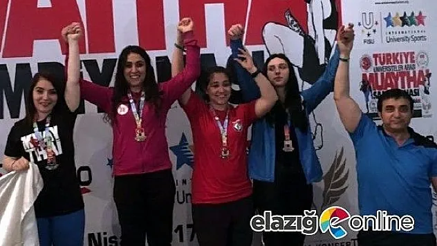 GÜLİSTAN Muaythai'de de zirveye çıktı