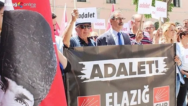 CHP İl Örgütü de 'Adalet' yürüyüşü düzenledi