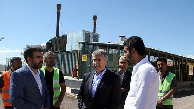 Elazığ'da çöpten elektrik üretiliyor!