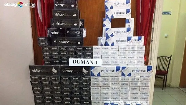 Elazığ'da 'Duman-1' uygulaması