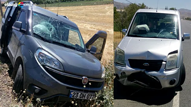 Elazığ'da Kaza: 5 Yaralı!