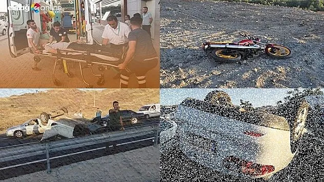 Elazığ'da 2 ayrı trafik kazası: 9 yaralı