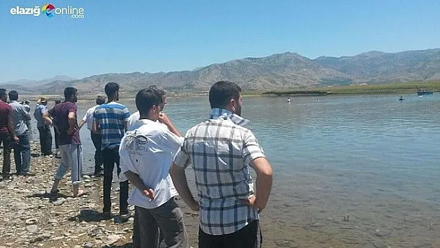 Elazığ'da baraja giren genç boğuldu