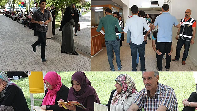 Elazığ'da LYS heyecanı yaşandı