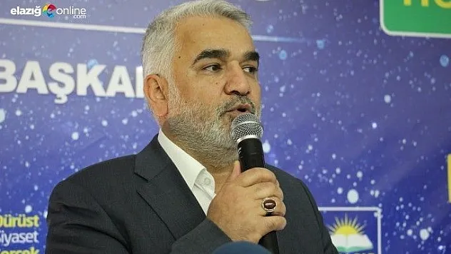 HÜDA PAR Genel Başkanı Elazığ'da