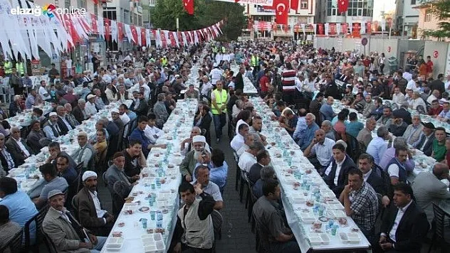 Karakoçan'da kardeşlik iftarı