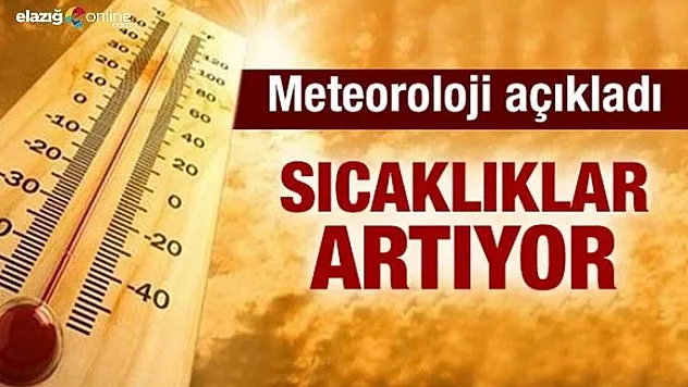 Meteorolojiden sıcaklık uyarısı