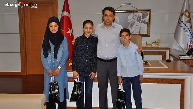 Palu TEOG'ta 3 birinci çıkardı