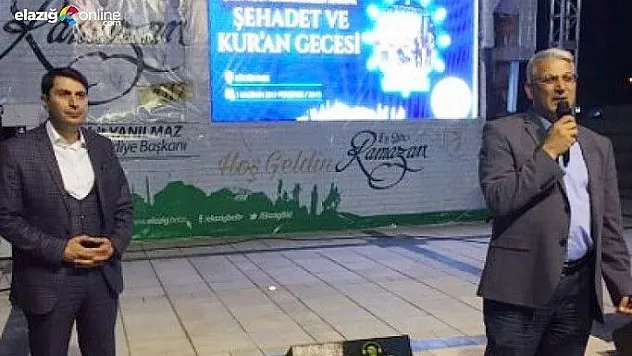 Şırnak şehitlerine Kur'an ve dua gecesi