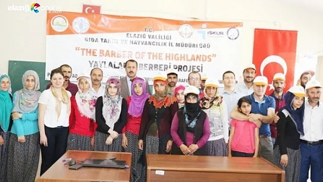 'Yaylaların Berberi Projesi' kursu başladı…