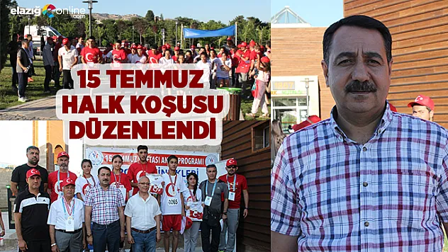 15 Temmuz Halk Koşusu Düzenlendi