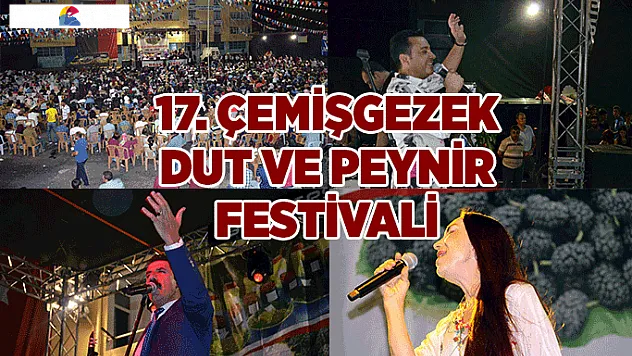 17. Çemişgezek Dut ve Peynir Festivali