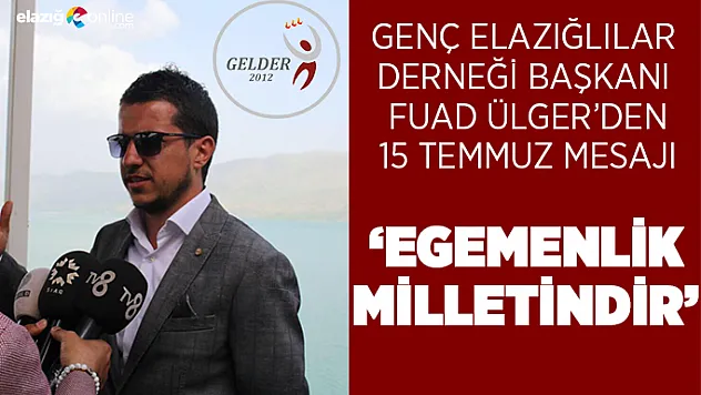 'Egemenlik Milletindir'