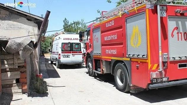 Elazığ'da Bir Ekmeklikte Yangın!