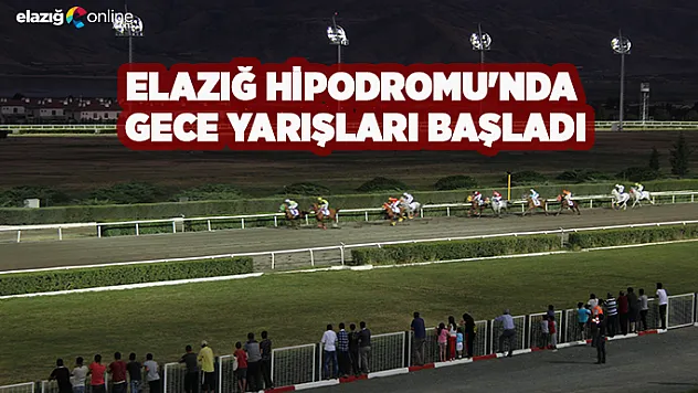 Elazığ Hipodromu'nda Işıklandırma Tamam!