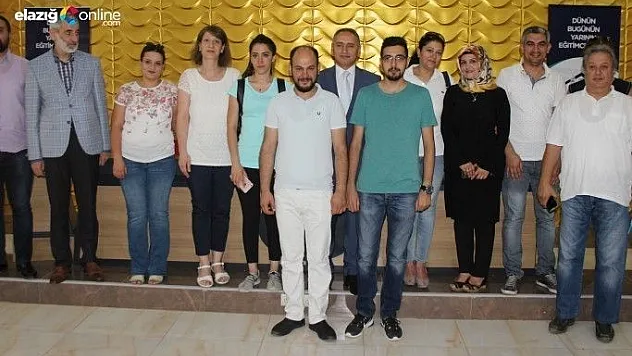 Gürtürk, basın mensuplarıyla bir araya geldi