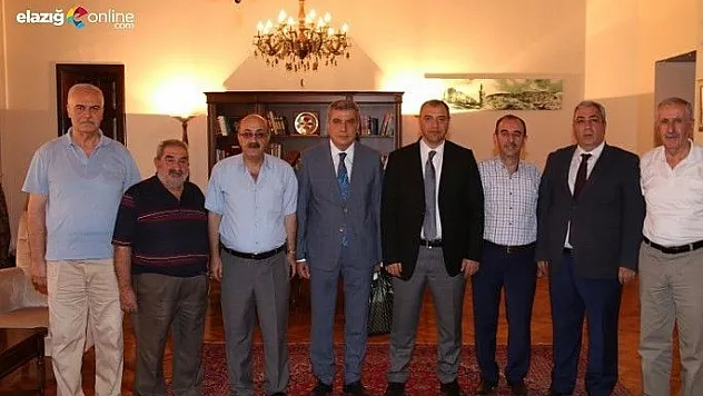 İzzetpaşa Vakfından, Vali Kaldırım'a ziyaret