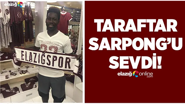 Taraftar, Sarpong'u Sevdi!