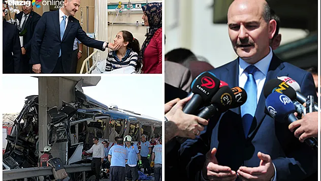 Bakan Soylu: 6 vatandaşımız vefat etti, 36 vatandaşımız yaralandı