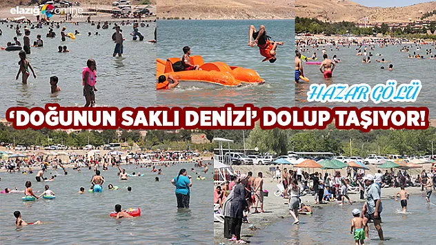 Doğunun Saklı Denizi Hazar Gölü Dolup Taşıyor!