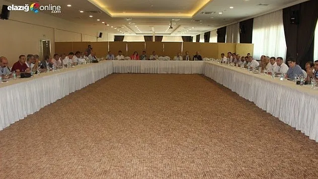 Elazığ'da, 'Mesleki ve Teknik Eğitim Çalıştayı'