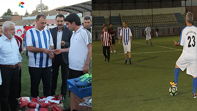 Elazığ'da amatör spor kulüplerine malzeme desteği