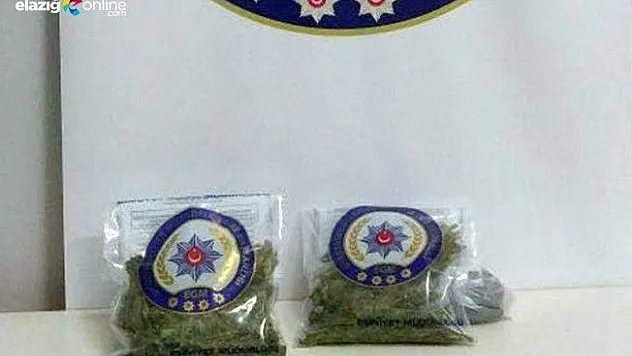 Elazığ'da uyuşturucu operasyonu: 3 şüpheli yakalandı