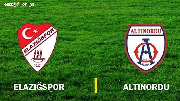 Elazığspor-Altınordu maçı hangi kanalda, ne zaman, saat kaçta?