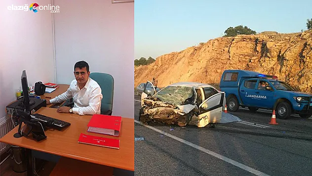 Keban - Arapgir Karayolu'nda Kaza! 1 ölü!