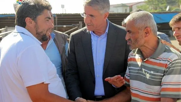 Kurban pazarında son gün yoğunluğu