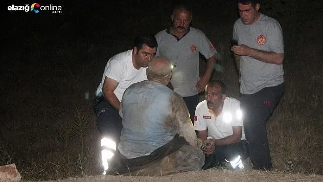 Kuyuya Düşen Adamı İtfaiye Kurtardı