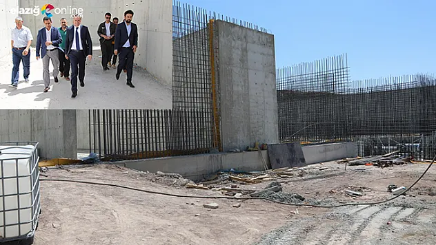 Yanılmaz, Hamzabey İçme Suyu Tesisleri'nde