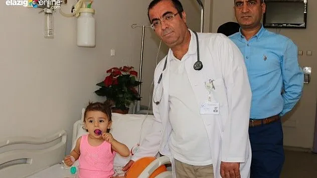 1.5 yaşındaki çocuğun karnından 10 santimlik kist çıktı