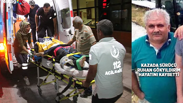 4 kişinin öldüğü kazada 2 yaralı Elazığ'a getirildi