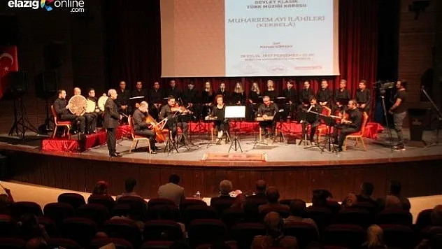 Elazığ'da Muharrem Konseri