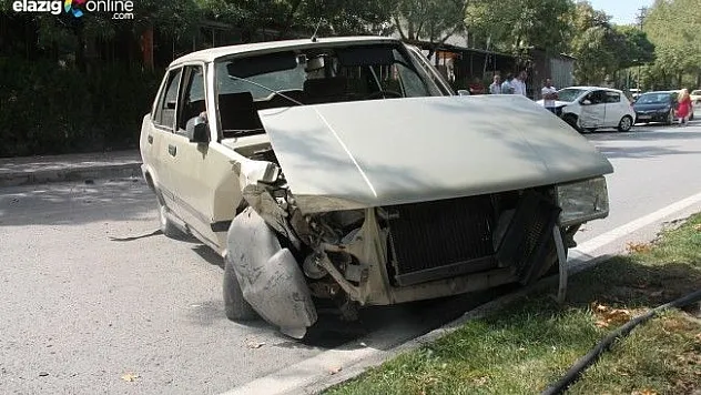 Elazığ'da trafik kazası!