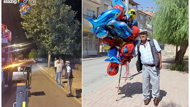 İtfaiye bu kez balon kurtardı
