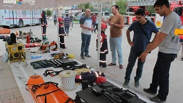 İtfaiye ekiplerinden bilgilendirme çalışması!