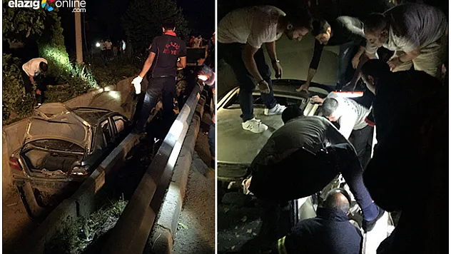 Otomobil Kanala Uçtu: 1 Ölü